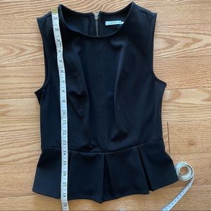 UO Kimchi Blue Peplum Black Top- Size XS